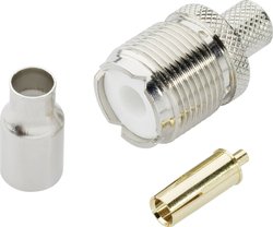 złącze żeńskie proste 50 Ω BKL Electronic 0406076 1 szt. 0406076