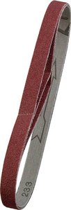 Taśmy ścierne, WOOD &amp, METAL, korund, 13 x 457 mm, ziarnistość 100 Papier ścierny pas zestaw kwb  910510 457 mm 3 szt.