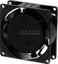 Wentylator osiowy Sunon SF23080AT2082HBL, 230 V/AC, 30.57 m³/h, (D x S x W) 80 x 80 x 25 mm