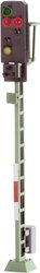 Semafor świetlny z sygnałem wyjścia Viessmann 4013A, kolej DB, skala H0, do złożenia