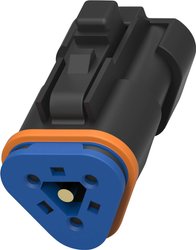 Obudowa złącza pin żeńskiego na kabel TE Connectivity DT Serie DT06-3S-PP01, piny: 3, 1 szt.