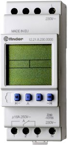 Finder 12.22.8.230.0000 Zegar tygodniowy