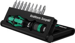 Bity Wera Kraftform Kompakt 11 Plus 05 135942 001, krzyżakowy Phillips, TORX wewnętrzny, stal narzędziowa, 10 szt.