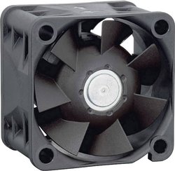 Wentylator osiowy EBM Papst 424 JN, 24 V/DC, 30 m³/h, (D x S x W) 28 x 40 x 40 mm