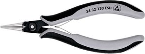 Szczypce okrągłe Knipex 34 32 130 ESD, 135 mm, ESD