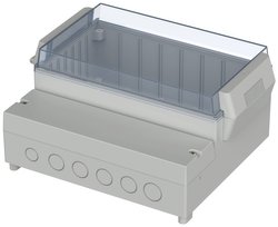 Obudowa ścienna Bopla REGLOCARD RCP 2000 41200309, ABS, poliwęglan, 213 x 185 x 104.5, jasnoszary, 1 szt.