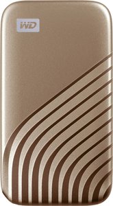 Zewnętrzny dysk SSD 6,35 cm (2,5'') WD My Passport WDBAGF0010BGD-WESN 1 TB USB-C® złoty
