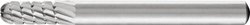 Frez HSS, kształt cylindryczny, trzpień 6x16 mm ø 6 mm, zęby 3 Frez PFERD HSS C 0616/6 Z3 22410736, 6 mm x 60 mm , 1 szt.
