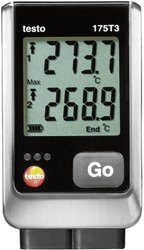 Rejestrator temperatury testo 175 T3 0572 1753 -50 do +1000 °C