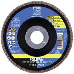Tarcza lamelkowa PFERD PFC 125 Z 60 START STEELOX 69300935 Średnica 125 mm 10 szt.