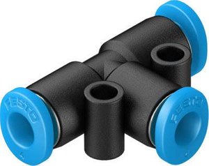 Złączka T FESTO QSMT-4-100    Średnica rury: 4 mm   1 szt.