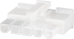 Obudowa złącza pin żeńskiego na kabel TE Connectivity VAL-U-LOK 1586026-5, wire-to-board, piny: 5, 9 A, 1 szt.