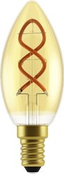 E14  LED  2.5 W  złoty  Kształt świecy  regulacja natężenia oświetlenia Żarówka LED Nordlux 2080101458 E14 2.5 W 136 lm złoty 1 szt.