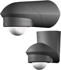 Czujnik ruchu PIR Grothe 94533 120 ° IP55 czarny