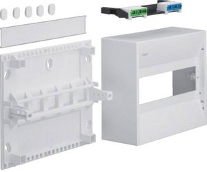 Rozdzielnica mała Hager GD110N GD110N,  218 mm x 180 mm x 82 mm, 1 szt.