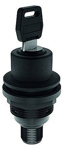 Przełącznik kluczykowy chwilowy ze złączem M12 4-pin SSWSSA28I_C007 Przełącznik kluczykowy Schlegel      1 szt.