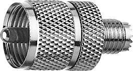 Adapter koncentryk Telegärtner J01043F0002 złącze męskie UHF - złącze żeńskie mini-UHF  1 szt.