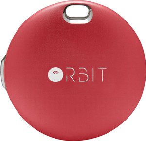 Urządzenie do lokalizacji kluczy GPS Orbit, czerwone Orbit ORB520 Bluetooth-Tracker czerwony