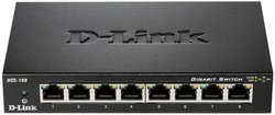 Switch D-Link DGS-108/E, 8 Portów, 1 GBit/s