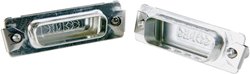 Conec 165X16769X 165X16769X Nakładka filtrująca D-SUB srebrny 1 szt.