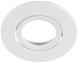 Klosz UNIVERSAL DOWNLIGHT, do oprawy typu downlight IP20, obrotowy, okrągły, biały Osłona SLV UNIVERSAL DOWNLIGHT 1007092, 1 szt.