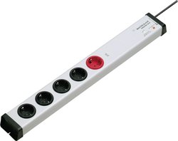 Listwa zasilająca master/slave Ehmann Vario Linea - MS 0213x00052301, Złącze bezpieczne, Ilość gniazdek: 5