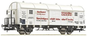 Wagon płaski Roco 6600039 Wagon do przewozu ryb H0 DRG