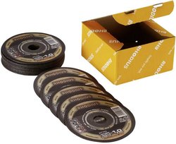 Tarcza tnąca Rhodius XT70 PACK 50 sztuk 115 x 1,0 x 22,23 mm Tarcza tnąca prosta Rhodius XT70 PACK 211080 115 mm 50 szt.