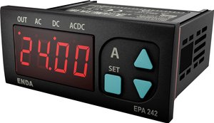 Wskaźnik panelowy cyfrowy Enda EPA141S-R-230 SW, 230V AC