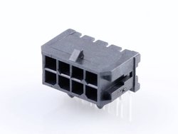 Listwa kołkowa, męska, do wbudowania, standardowa Molex MOL Power & Signal Sol. 430450802, piny: 8, 8.5 A, 1 szt.