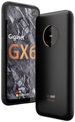 Gigaset GX6 Outdoor Smartphone 5G - kurz i wodoodporność IP68 - 128 GB + 6 GB RAM - Aparat 50 MP - szybkie ładowanie - Android 12, Titanium Black Gigaset GX6 Smartfon LTE Outdoor  128 GB 16.8 cm (6.6 cal) tytanowy, czarny Android™ 12 potrójne gniazdo