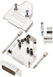 Zestaw listew męskich D-Sub TRU COMPONENTS TCMHDM3515DMPK 7708804, rzędy: 2, styki: 15, 35 °, 1 szt.