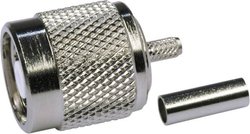 Złącze TNC odwrócone Telegärtner J01010R0001 J01010R0001 złącze męskie proste 50 Ω 1 szt.
