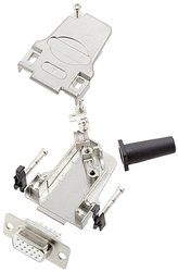 Zestaw listew żeńskich D-Sub encitech D45ZF09-HDS15-W-K 6355-8064-11, rzędy: 3, styki: 15, 45 °, 1 szt.