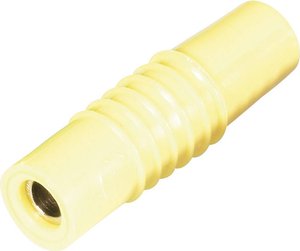 Złączka Schnepp z gniazdem KP4000, 4mm, żółta