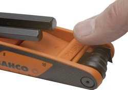 Zestaw kluczy trzpieniowych Bahco  BE-9777B  9 szt.