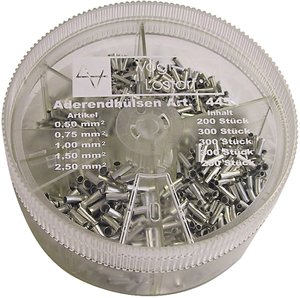 Zestaw końcówek rurkowych Vogt Verbindungstechnik 625388, 0.50 mm² - 2.50 mm², 500 szt.