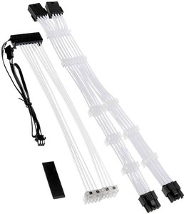 Kabel Lian Li Strimer 8 pin [2x złącze męskie ATX 8-pin (6+2), złącze męskie ATX 8-pin - 2x złącze męskie ATX 8-pin (6+2), złącze męskie ATX 8-pin] 3.00 m