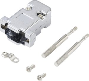 Obudowa złącza D-SUB TRU COMPONENTS TC-9878208, tworzywo sztuczne, 1 szt.