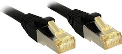 Lindy 5m, kabel połączeniowy RJ45 S / FTP LSOH, z kablem surowym Cat.7, czarny Kabel LAN LINDY 47311, 1 szt., RJ45, CAT 6a (CAT 7), S/FTP, 5.00 m, czarny