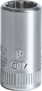 Nasadka 9 mm Stahlwille 40 D 9 01030009 Podwójny sześciokąt 1 szt.