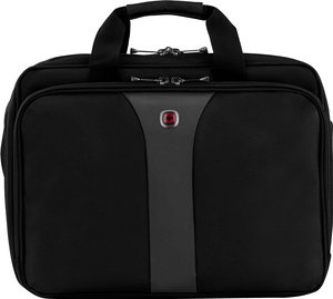 Torba na laptopa Wenger Legacy Double Gusset 600648, 40,6 cm (16'') , (S x W x G) 13 x 30 x 39 cm, czarny, szary