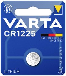 Bateria guzikowa, litowa Varta CR 1225, 3V, 48 mAh