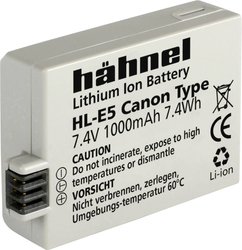Akumulator zamienny Hähnel Fototechnik HL-E5, Li-Ion, 7.4 V, 1000 mAh