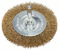 Szczotka tarczowa, 75 mm, 0,2 mm, 4500 U/ min, 10 mm, mosiądzowana Bosch Accessories N/A N/A  2608622009 1 szt.