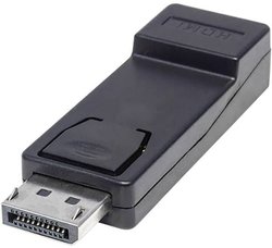 Przejściówka, adapter DisplayPort Manhattan 151993, [1x złącze męskie DisplayPort - 1x złącze żeńskie HDMI]