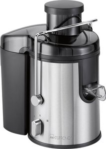 Sokowirówka Clatronic AE3666, 400 W, czarny, stali szlachetnej, bezpośrednie wypływanie soku