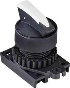Przełącznik wyboru TRU COMPONENTS S2SRN-S3AW  biały 1 x 90 °  1 szt.