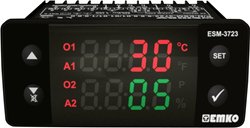 Termostat Emko ESM-3723.5.1.5.0.1/01.01/1.0.0.0 Pt100 0 do 100 °C Przekaźnik 5 A (D x S x W) 65 x 76 x 35 mm