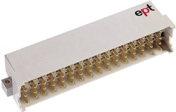 Listwa o stykach nożowych Kształt G G64M zbdf 3 mm DS 90° klasa 2 ept, 1 szt.ć: 1 szt.